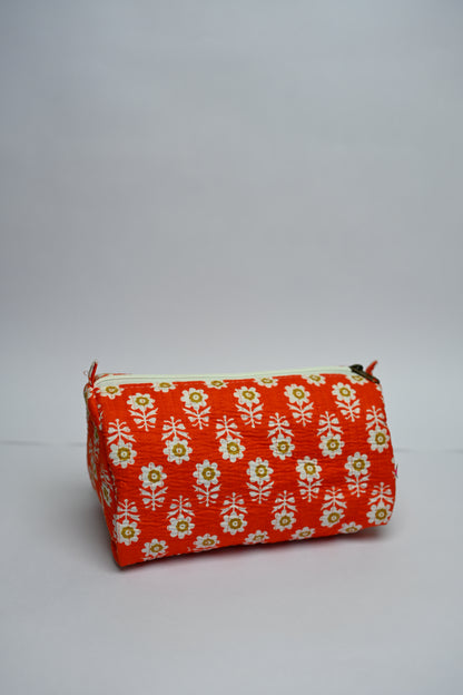 quilted multipurpose pouch (set of 3)