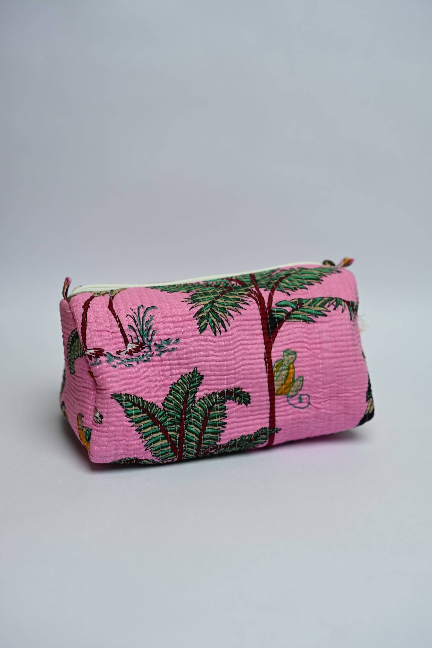 quilted multipurpose pouch (set of 3)