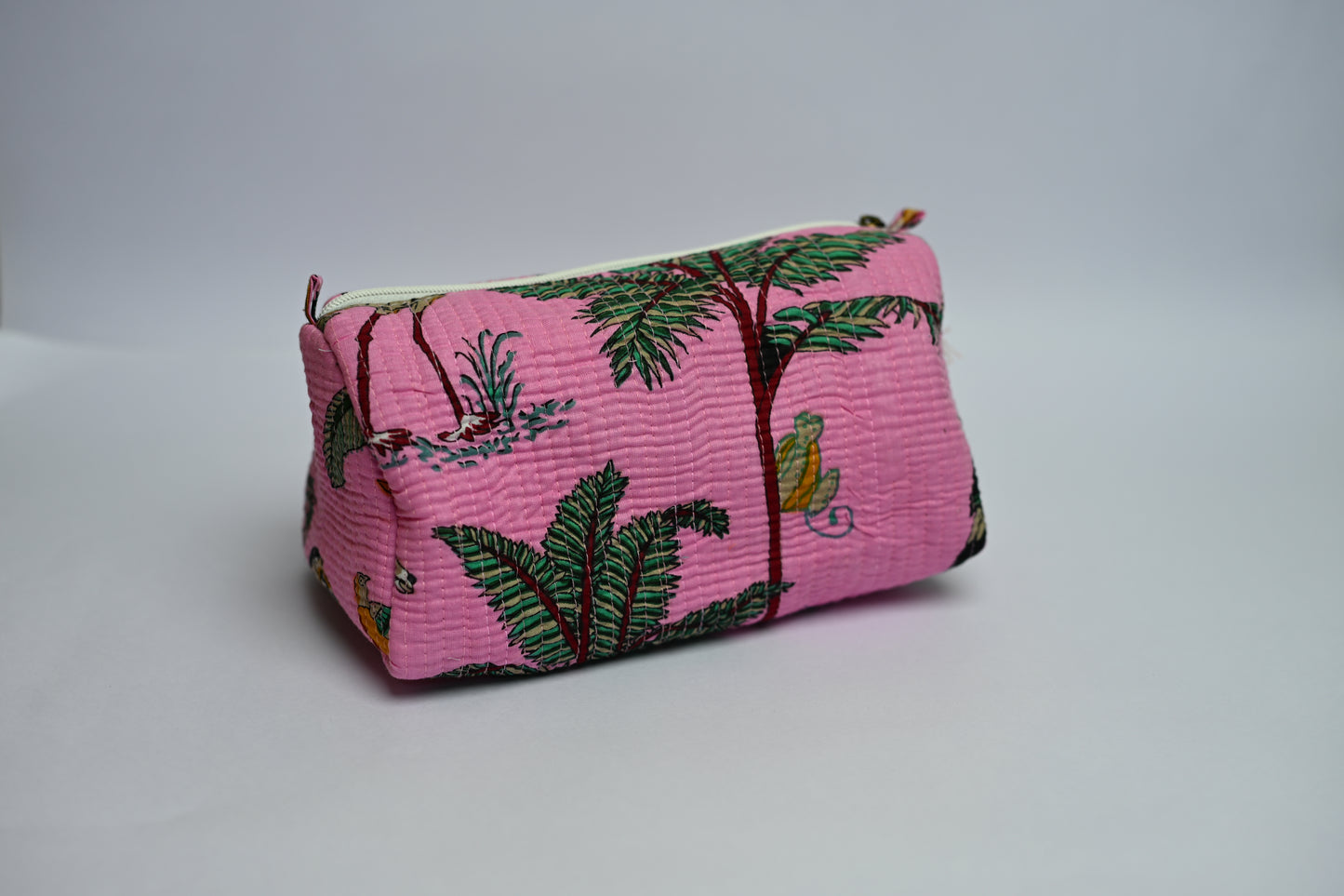 quilted multipurpose pouch (set of 3)