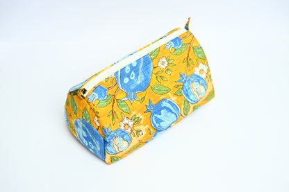 quilted multipurpose pouch (set of 3)
