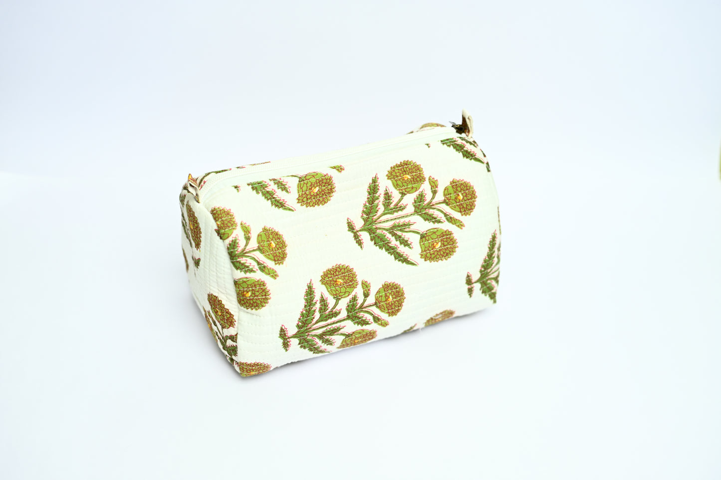 quilted multipurpose pouch (set of 3)
