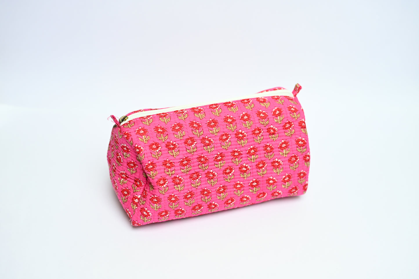 quilted multipurpose pouch (set of 3)