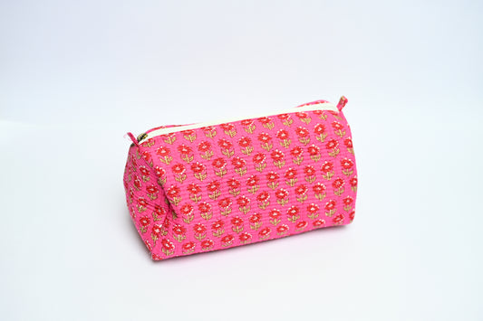 quilted multipurpose pouch (set of 3)