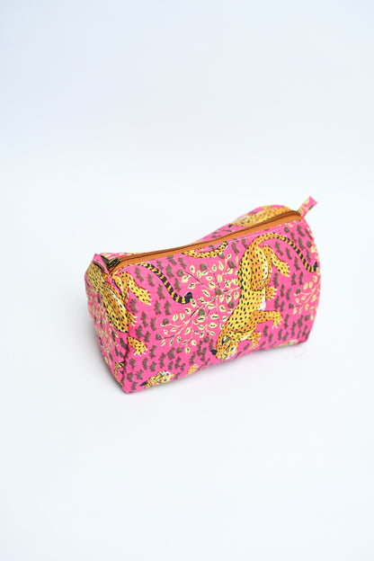 quilted multipurpose pouch (set of 3)