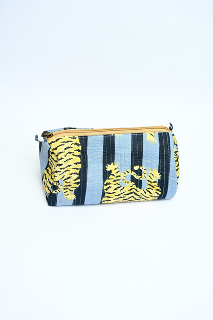 quilted multipurpose pouch (set of 3)