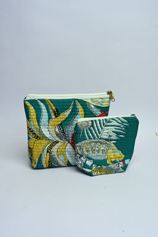 Quilted Multipurpose Storage Pouch