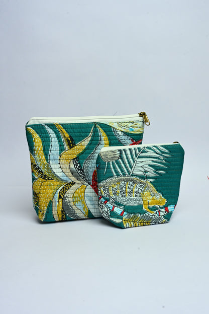 Quilted Multipurpose Storage Pouch