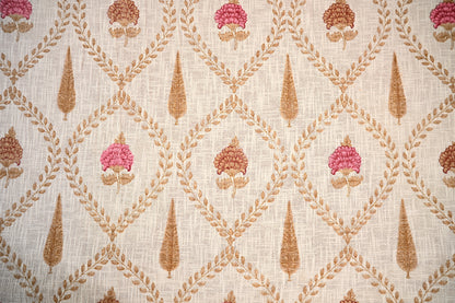 BLOCK BIRD HANDLOOK DOUBLE LARGE TNT JUTE BEDCOVER