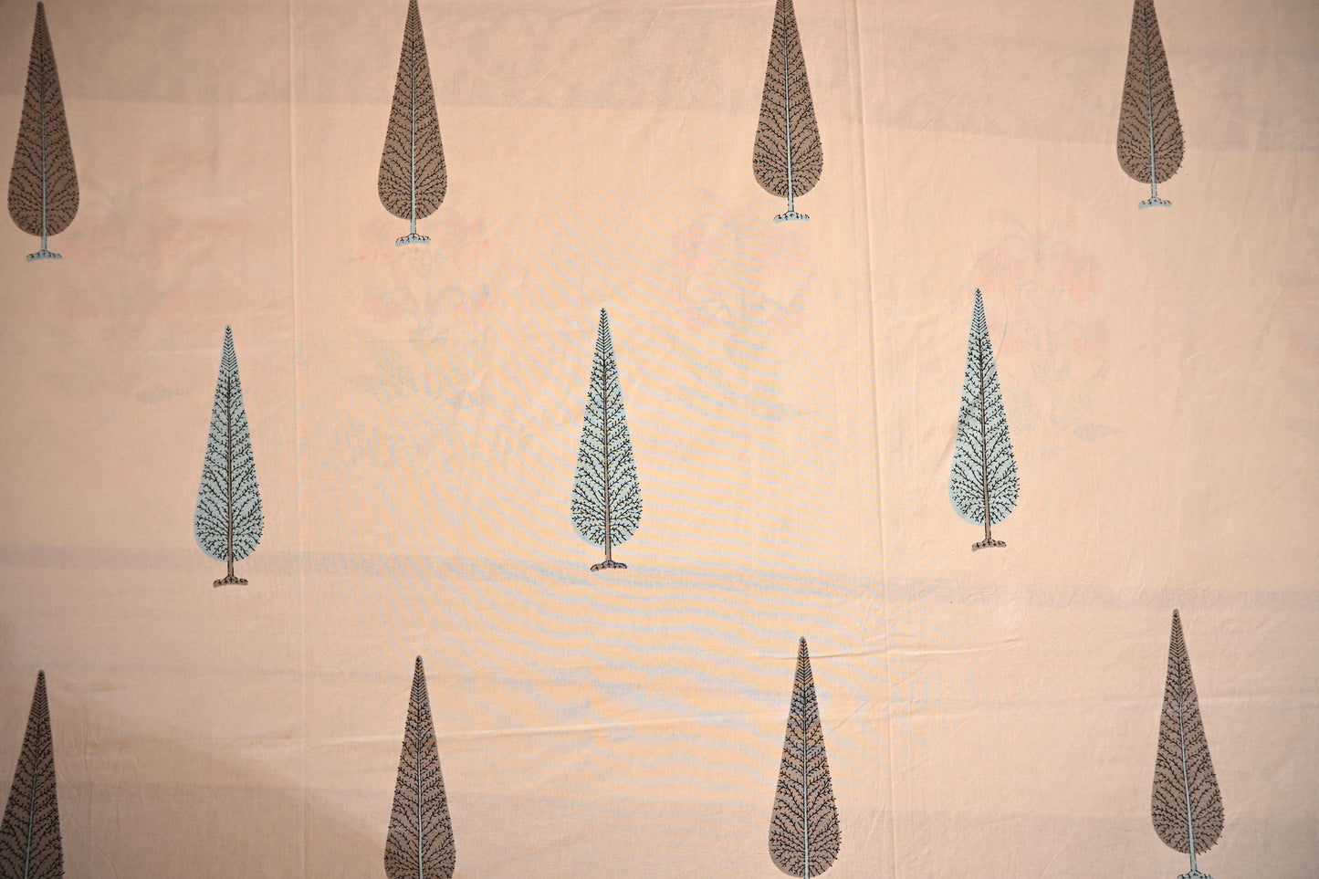BLOCK BIRD HANDLOOK DOUBLE LARGE BEDSHEETS