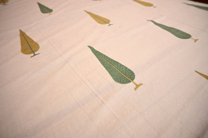 BLOCK BIRD HANDLOOK DOUBLE LARGE BEDSHEETS