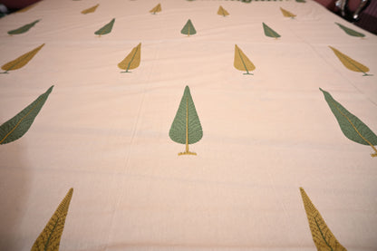 BLOCK BIRD HANDLOOK DOUBLE LARGE BEDSHEETS