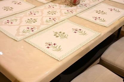 Hand Block Runner+Mat Set