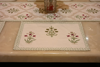 Hand Block Runner+Mat Set