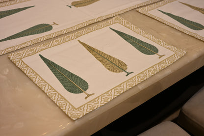 Hand Block Runner+Mat Set