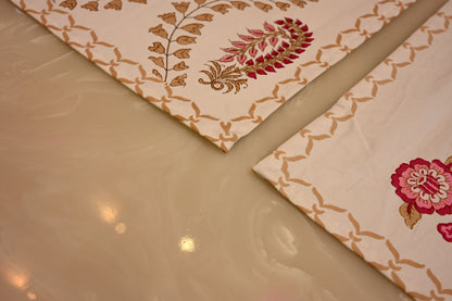 Hand Block Runner+Mat Set