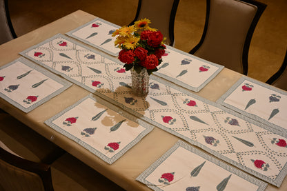 Hand Block Runner+Mat Set
