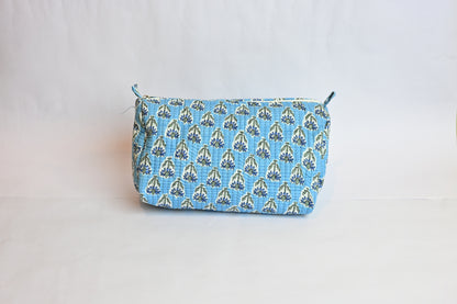 quilted multipurpose pouch (set of 3)