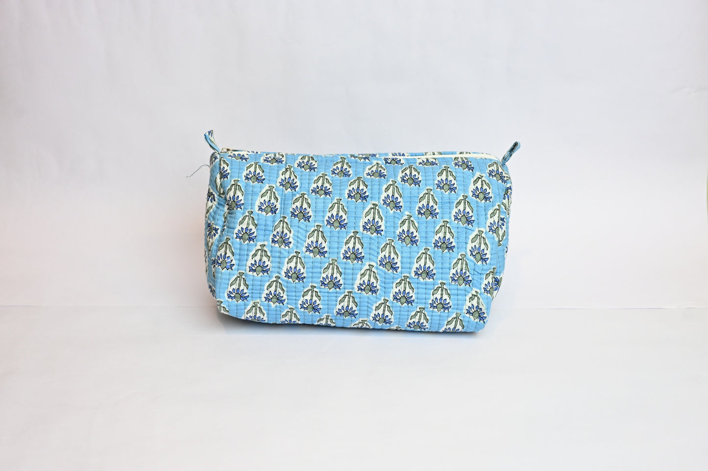 quilted multipurpose pouch (set of 3)