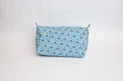 quilted multipurpose pouch (set of 3)