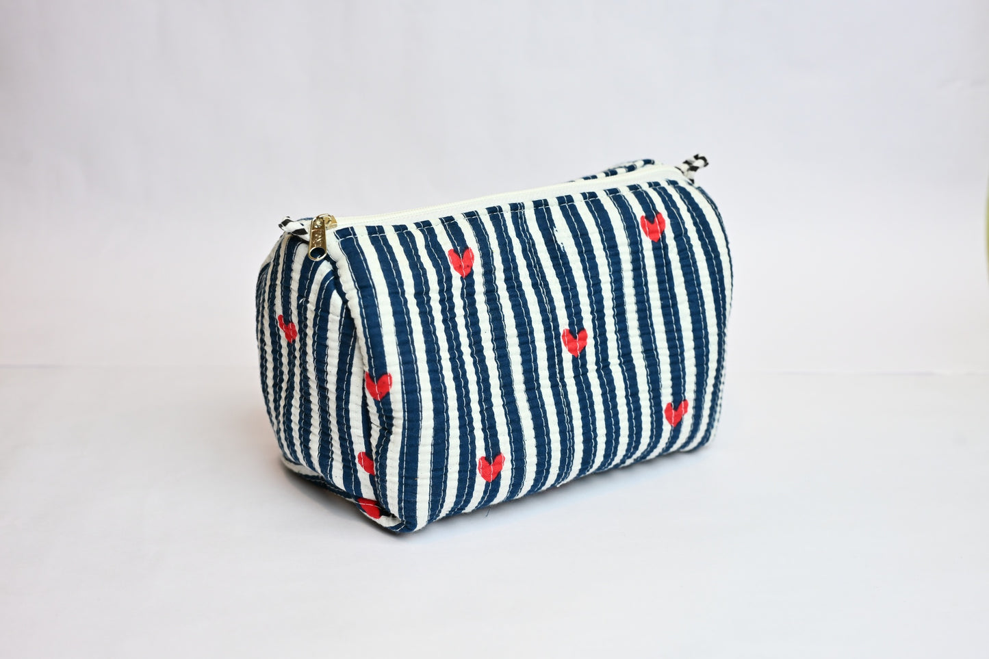quilted multipurpose pouch (set of 3)