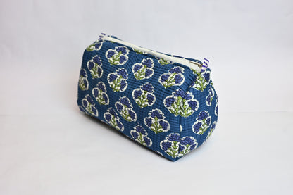 quilted multipurpose pouch (set of 3)
