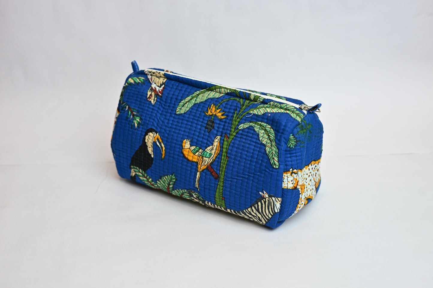 quilted multipurpose pouch (set of 3)