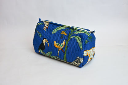 quilted multipurpose pouch (set of 3)