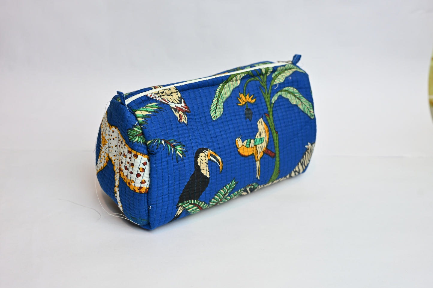 quilted multipurpose pouch (set of 3)