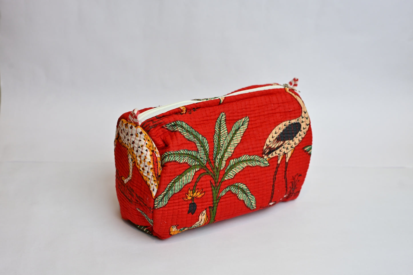 quilted multipurpose pouch (set of 3)