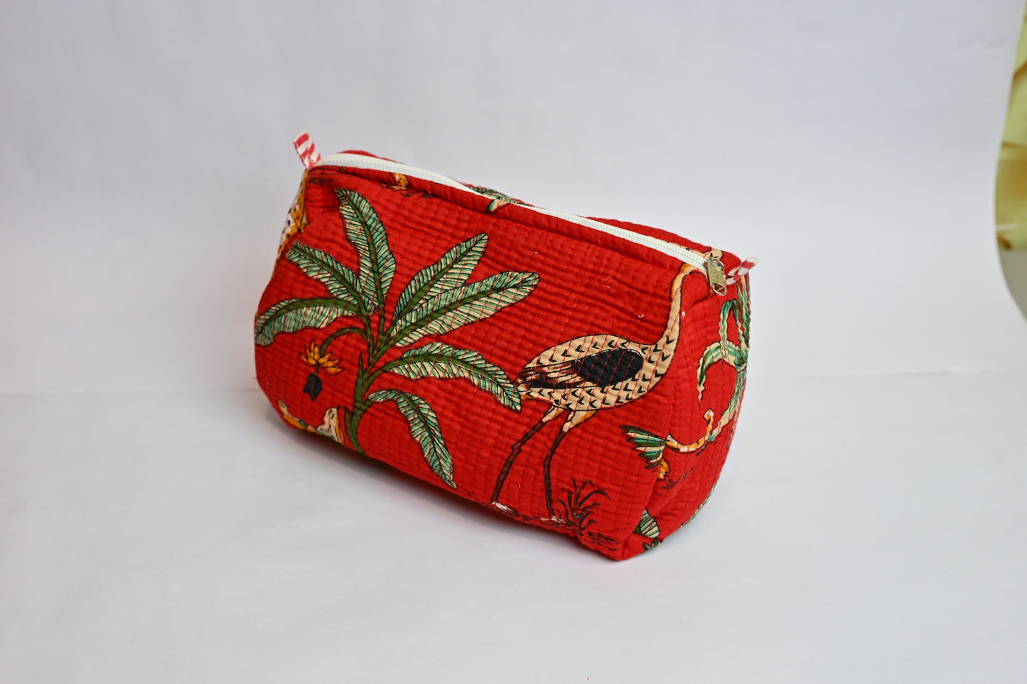 quilted multipurpose pouch (set of 3)
