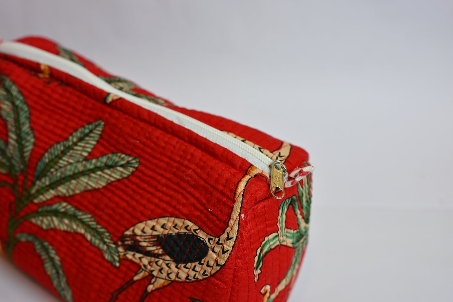 quilted multipurpose pouch (set of 3)