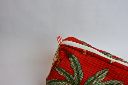 quilted multipurpose pouch (set of 3)