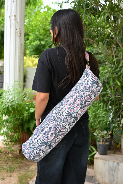 quilted yoga mat bag