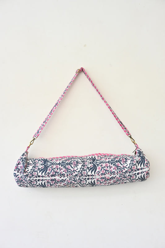 quilted yoga mat bag