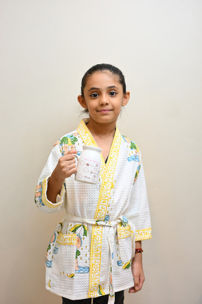 kids bathrobe