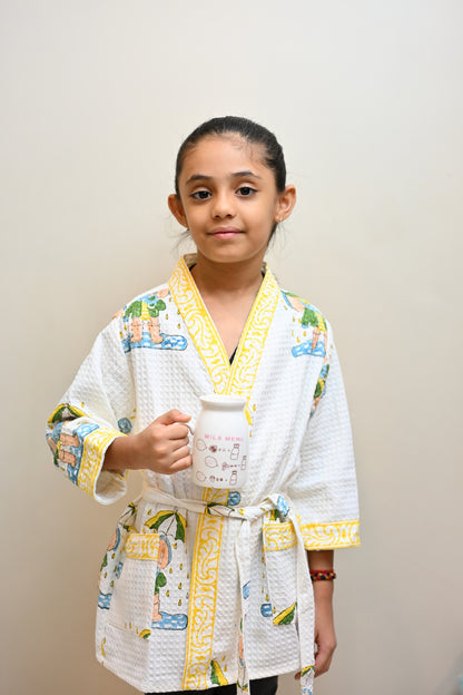 kids bathrobe