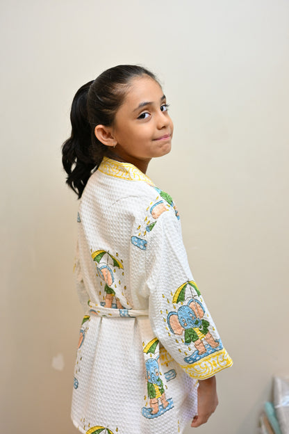 kids bathrobe