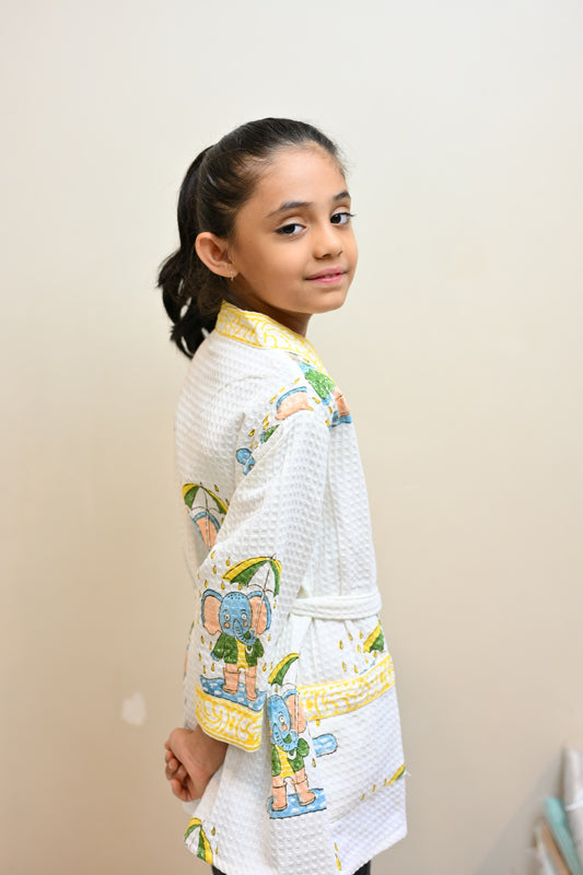 kids bathrobe