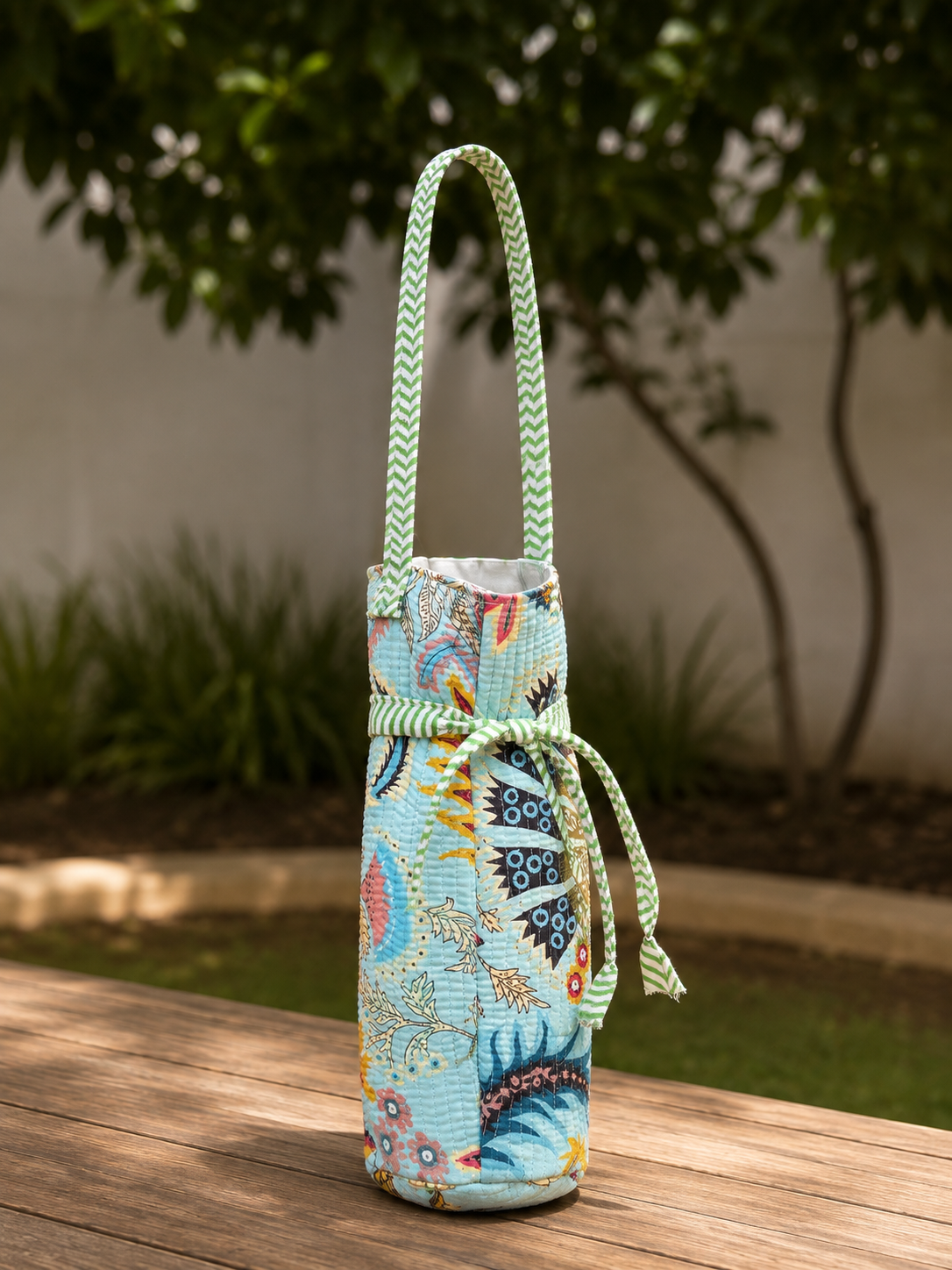 Handcrafted Quilted Bottle Cover – 1 Litre