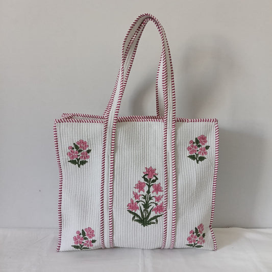 blossom tote bag