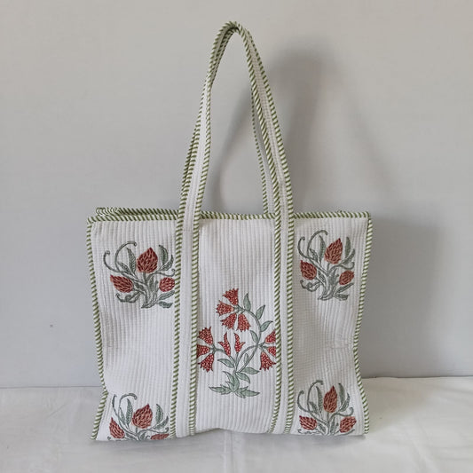 blossom tote bag