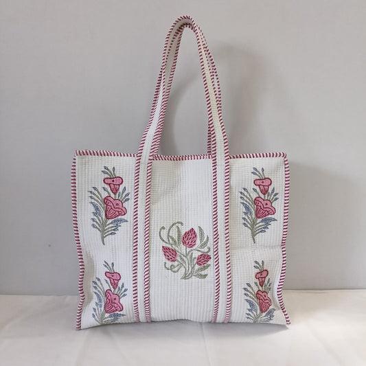 blossom tote bag